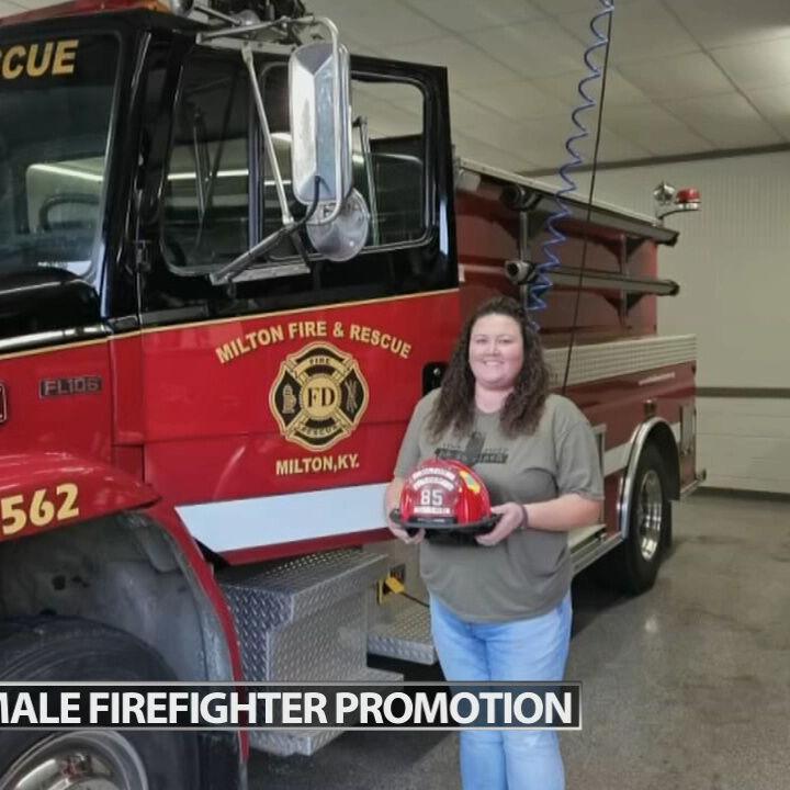 Milton Fire and Rescue in Kentucky names first female officer in department history